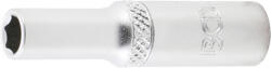 BGS technic Technic Dugókulcs, hatszögletű, mély 6, 3 mm (1/4") 6 mm (BGS-10506) (BGS-10506)
