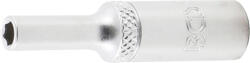 BGS technic Technic Dugókulcs, hatszögletű, mély 6, 3 mm (1/4") 4 mm (BGS-10504) (BGS-10504)
