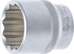 BGS technic Technic Dugókulcs, tizenkétszögletű 12, 5 mm (1/2") 30 mm (BGS-10646) (BGS-10646)