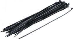 BGS technic BGS Technic Kábelkötegelő-készlet fekete 4, 5 - 350 mm 50 darabos (BGS-80877) (BGS-80877)