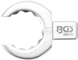 BGS technic Technic Csillagfej nyomatékkulcshoz nyitott 21 mm Befogó 9 x 12 mm (BGS-6904-21) (BGS-6904-21)