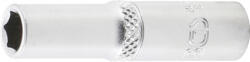 BGS technic Technic Dugókulcs, hatszögletű, mély 6, 3 mm (1/4") 7 mm (BGS-10507) (BGS-10507)