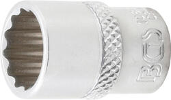 BGS technic Technic Dugókulcs, tizenkétszögletű 6, 3 mm (1/4") 15/32" (BGS-10879) (BGS-10879)