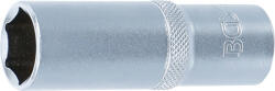 BGS technic Technic Dugókulcs, hatszögletű, mély 12, 5 mm (1/2") 19 mm (BGS-10559) (BGS-10559)