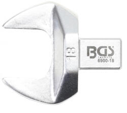 BGS technic Technic Villásfej nyomatékkulcshoz 18 mm Befogó 9 x 12 mm (BGS-6900-18) (BGS-6900-18)