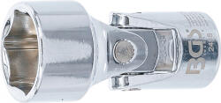 BGS technic Technic Csuklós dugókulcs hatszögletű 10 mm (3/8") 18 mm (BGS-2458) (BGS-2458)