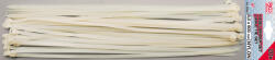 BGS Technic Kábelkötegelő-készlet fehér 8, 0 x 600 mm 20 darabos (BGS-80881) (BGS-80881)