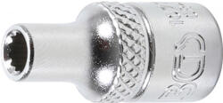 BGS technic Technic Dugókulcs, tizenkétszögletű 6, 3 mm (1/4") 4 mm (BGS-10774) (BGS-10774)