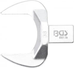 BGS technic Technic Villásfej nyomatékkulcshoz 38 mm Befogó 14 x 18 mm (BGS-6901-38) (BGS-6901-38)