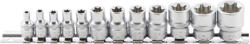 BGS technic Technic Dugókulcskészlet, E-profil 6, 3 mm (1/4") / 10 mm (3/8") E4 - E20 12 darabos (BGS-2038) (BGS-2038)