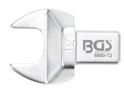 BGS technic Technic Villásfej nyomatékkulcshoz 12 mm Befogó 9 x 12 mm (BGS-6900-12) (BGS-6900-12)