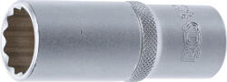 BGS technic Technic Dugókulcs, tizenkétszögletű, mély 12, 5 mm (1/2") 20 mm (BGS-9359) (BGS-9359)