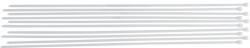 BGS technic BGS Technic Kábelkötegelő-készlet fehér 8, 0 x 800 mm 10 darabos (BGS-80775) (BGS-80775)