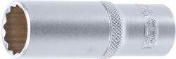 BGS technic Technic Dugókulcs, tizenkétszögletű, mély 12, 5 mm (1/2") 19 mm (BGS-10686) (BGS-10686)