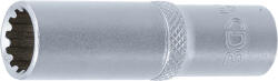 BGS technic Technic Dugókulcs - Gear Lock, mély 10 mm (3/8") 12 mm (BGS-10352) (BGS-10352)
