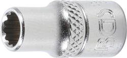 BGS technic Technic Dugókulcs, tizenkétszögletű 6, 3 mm (1/4") 6 mm (BGS-10776) (BGS-10776)
