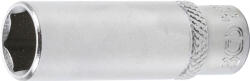 BGS technic Technic Dugókulcs, hatszögletű, mély 6, 3 mm (1/4") 7/16" (BGS-10673) (BGS-10673)