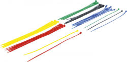 BGS technic BGS Technic Kábelkötegelő-készlet színes 4, 8 x 300 mm 50 darabos (BGS-80771) (BGS-80771)
