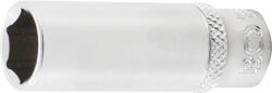 BGS technic Technic Dugókulcs, hatszögletű, mély 6, 3 mm (1/4") 12 mm (BGS-10512) (BGS-10512)