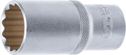 BGS technic Technic Dugókulcs, tizenkétszögletű, mély 12, 5 mm (1/2") 27 mm (BGS-9363) (BGS-9363)
