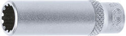 BGS technic Technic Dugókulcs - Gear Lock, mély 6, 3 mm (1/4") 9 mm (BGS-10159) (BGS-10159)