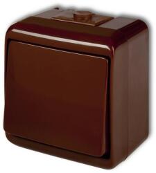 GAO Aquastar 2 pólusú kapcsoló, IP54, barna (22181B) (GAO-22181B)
