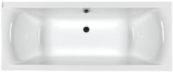 M-Acryl Helena kád 160x70 + Wellness 22 fúvókás elektronikus hidromasszázs