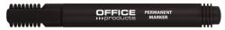 Office Products Marker permanent, varf 1-3 mm, negru, OFFICE PRODUCTS (OF-17071211-05)