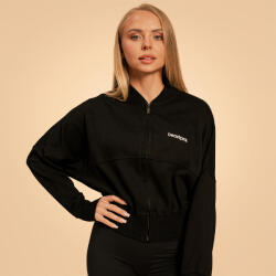 GymBeam BeastPink Дамски суичър с цип Bliss Black S