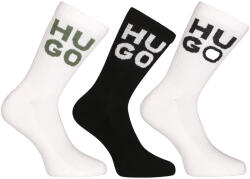 HUGO 3PACK șosete HUGO înalte multicolore (50518606 100) L (179969)