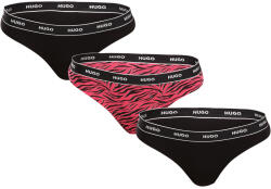 HUGO 3PACK tanga damă HUGO multicolor (50495870 661) XXL (180058)