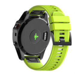 BSTRAP Silicone Acton szíj Garmin Fenix 5x / 5x Plus / 6x / 6x Pro / 7x / 8 51mm, fruit green (SGA004C05)