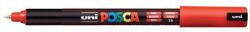 uni Dekormarker, 0, 7 mm, UNI "Posca PC-1MR", piros (TUPC1MRP) - papirtar