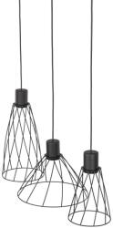 TK Lighting Modesto fekete függesztett lámpa (TK-10149) GU10 3 izzós IP20 (10161)