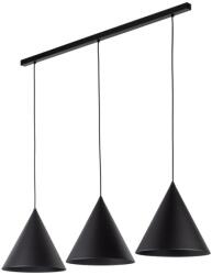 TK Lighting Cono fekete függesztett lámpa (TK-10060) E27 3 izzós IP20 (10060)