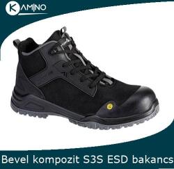 Portwest FE01 Bevel kompozit munkabakancs S3S ESD SR FO (FE01BGY45)