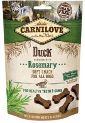 CARNILOVE Semi-Moist Duck enriched with Rosemary, kacsa rozmaringgal 200g