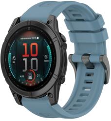 SILICONE Cserélhető szíj Garmin Fenix E 47mm kék
