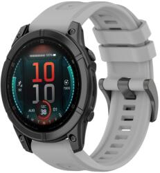 SILICONE Cserélhető szíj Garmin Fenix E 47mm szürke