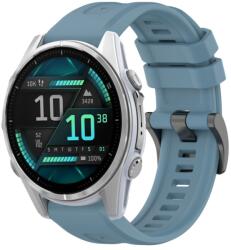 SILICONE Cserélhető szíj Garmin Fenix 8 43mm kékhez