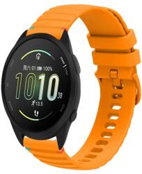 WAVY szilikon szíj Garmin Forerunner 165 zenenarancs színhez