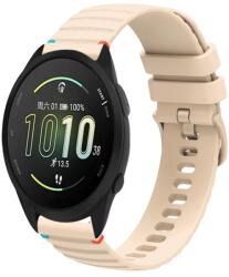 WAVY szilikon szíj Garmin Forerunner 165 Music bézs színhez