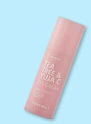 TONYMOLY Krém a szem körüli területre Pure Dew Tea Tree Yuja C Purifyng Eye Cream - 30 ml