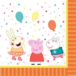 Nickelodeon Peppa szalvéta 16 DARABOS, 33x33 cm Nr1