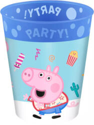 Nickelodeon Peppa malac Messy Play micro prémium műanyag pohár 250 ml