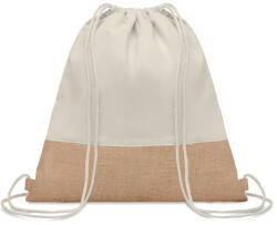 midocean Vászon-juta összehúzható hátizsák (MO9516-13)