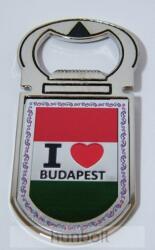  Sörbontó hűtőmágnes - I Love Budapest