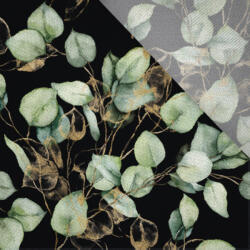 Takoy Viszkóz vászon 100g Eukaliptusz fekete