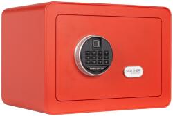 Rottner Seif de mobilier Rottner Vintage-Roșu, cu închidere electronică și amprentă digitală (T06508)
