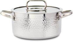 Zilan Cratita din inox Zilan ZLN1313 - 2.5L, diametru 20cm, tehnologie TriPly, compatibil inductie, gaz si electric (ZLN1313)